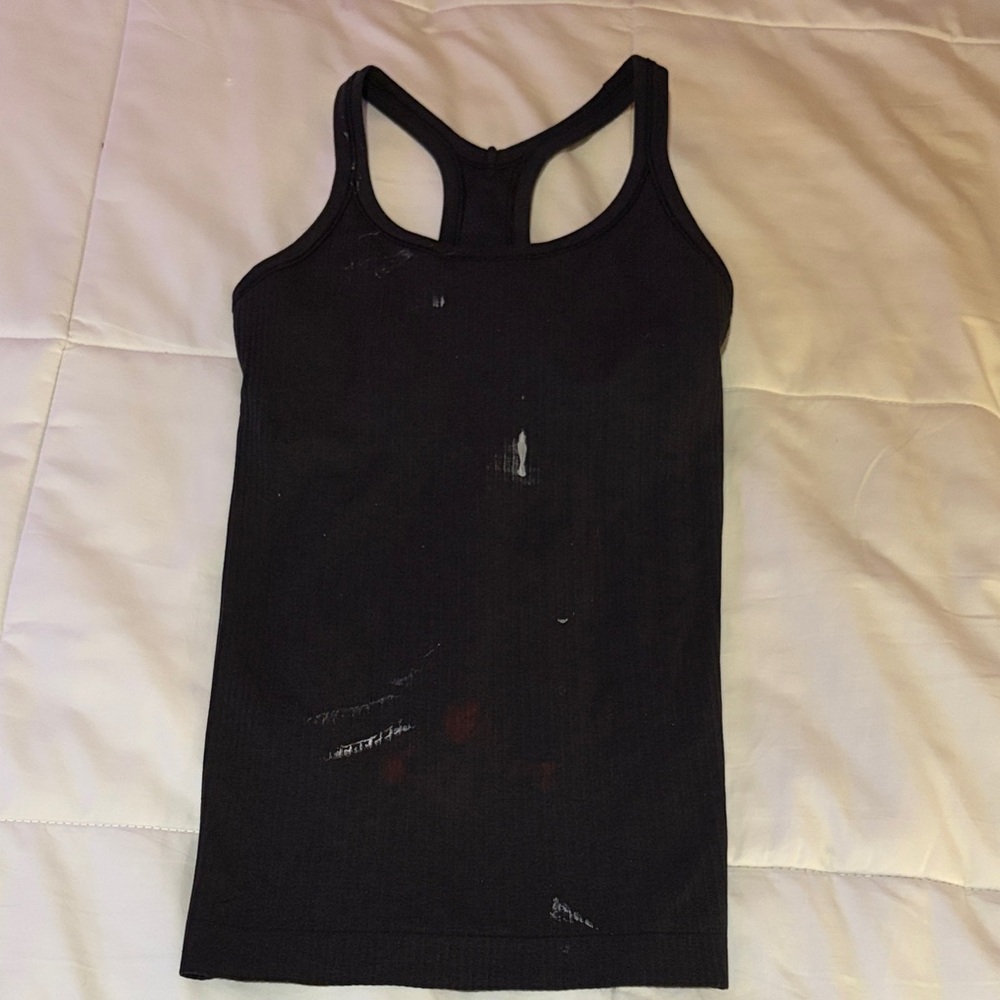 lululemon athletica Black Tank Top
